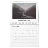 Aquarelles de paysages allemands Calendrier (Jan 2026)