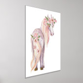 Aquarelles Doux avec Décoration Fleurs (Poser)