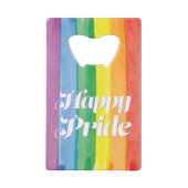 Aquarelles Happy Pride Arc-en-ciel (Devant)
