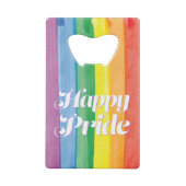 Aquarelles Happy Pride Arc-en-ciel (Dos)