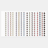 Aquarelles MatisseFashion Fer sur Étiquette (Feuille)