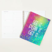 Aquarelles Motivationnelles du planificateur (Devant avec enveloppe)