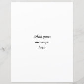 Aquarelles papeterie de Noël (Dos)