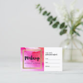 Aquarelles roses gras Maquillage Rendez-vous d'art (Debout devant)