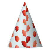 Aquarelwolken Feesthoedjes (Achterkant)