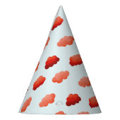 Aquarelwolken Feesthoedjes (Links)