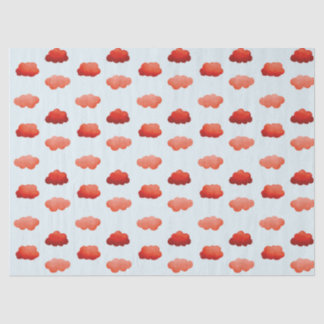 Aquarelwolken Tissuepapier