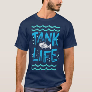 Aquaria Vistank Aquarius Visbewaarder T-shirt