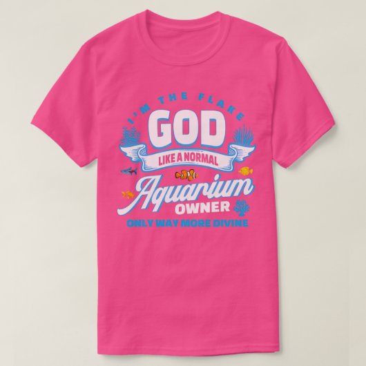 Aquarist A T-shirt (Design voorkant)