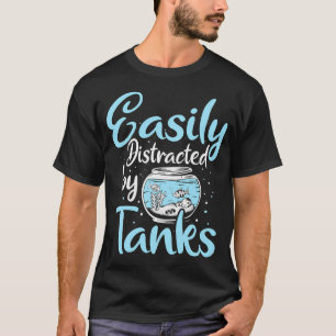 Aquarist Aquaristiek Aquarium Hobbyist Vissenhoude T-shirt