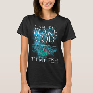 Aquarist Freshwater Flake fish Keeping Aquascapt T-shirt