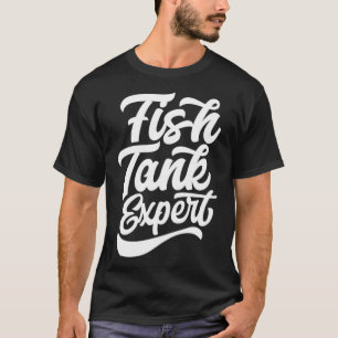 Aquarium-Aquaris (vissen tongen) T-shirt