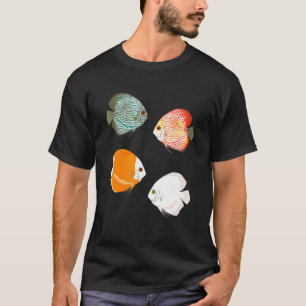 Aquarium Discus Vissen T-shirt