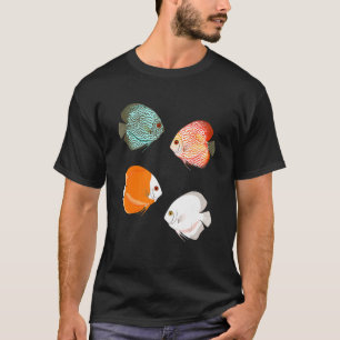 Aquarium Discus Vissen T-shirt