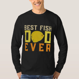 Aquarium Eigenaar beste vispap ooit visstand T-shirt