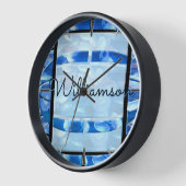 Aquarium Jellyfish 0925 Horloge (Angle)