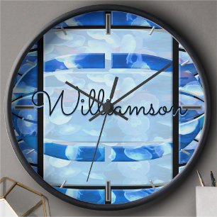 Aquarium Jellyfish 0925 Horloge