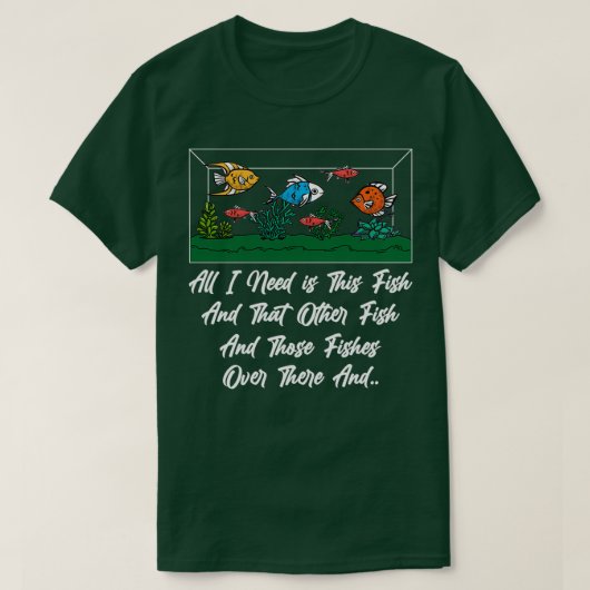 Aquarium Lover Classic TShirt (Design devant)
