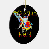 Aquarium Nerd Oranda Goldfish Tank Keepers Keramisch Ornament (Rechts)