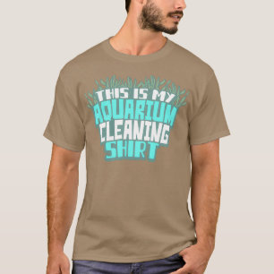 Aquarium-reiniging T-shirt