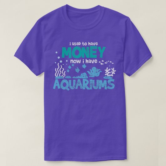 Aquarium Saltwater Fish T-shirt (Design voorkant)