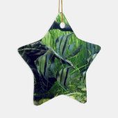 Aquarium Striped Fish Keramisch Ornament (Rechts)
