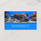 Aquarium Tropical Fish Tank Visitekaartje (Achterkant)