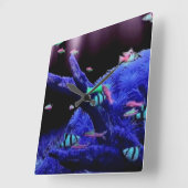 Aquarium Vierkante Klok (Hoek)