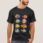 Aquarium vis t-shirt (Voorkant)