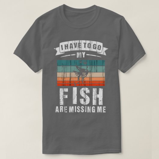 Aquarium-visretroamanist,  t-shirt (Design voorkant)