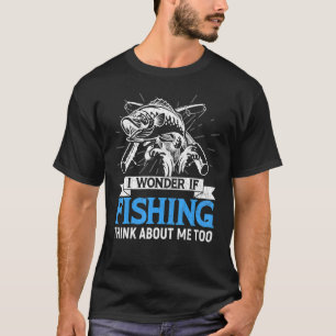 Aquarium voor vissen die denken aan vissen die mij t-shirt