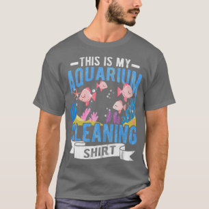 Aquarium Wast Aquascapt Aquatic Reef Fish T-shirt