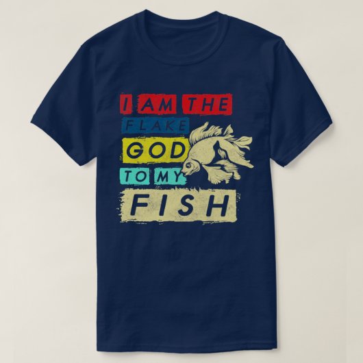 Aquarium Water Fish Friend T-shirt (Design voorkant)