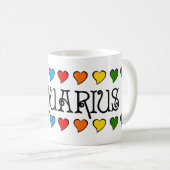 Aquarius 11oz. Mug de concepteur classique (Devant droit)