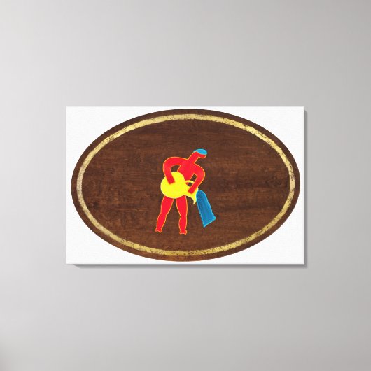 Aquarius 2008 canvas afdruk (Voorkant)