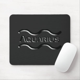 AQUARIUS, abstract ontwerp van het sterrenbeeld, Muismat