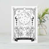 Aquarius Anniversaire Invitation (Debout devant)