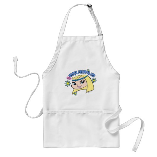 Aquarius Apron Standaard Schort (Voorkant)