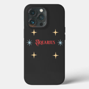 Aquarius Astrological Sign iPhone 13 Pro Hoesje
