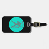 Aquarius Bagagelabel (Voorkant horizontaal)