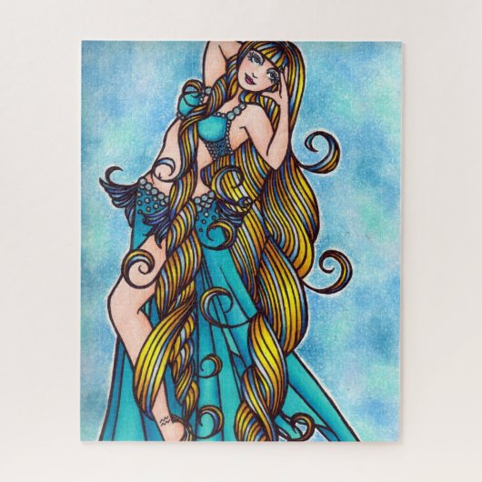 Aquarius Belly Dancer Legpuzzel (Verticaal)