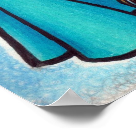 Aquarius Belly Dancer Poster (Hoek)