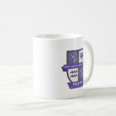 Aquarius Birthday Crest™ for February 1-18 Mug (Devant droit)