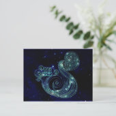 Aquarius Briefkaart (Staand voorkant)