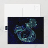 Aquarius Briefkaart (Voorkant / Achterkant)
