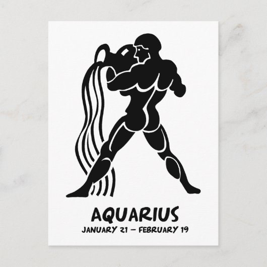 Aquarius Briefkaart (Voorkant)