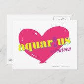 Aquarius Briefkaart (Voorkant / Achterkant)