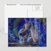 Aquarius Briefkaart (Voorkant / Achterkant)