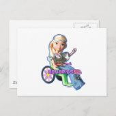 Aquarius Briefkaart (Voorkant / Achterkant)