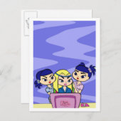 Aquarius Briefkaart (Voorkant / Achterkant)